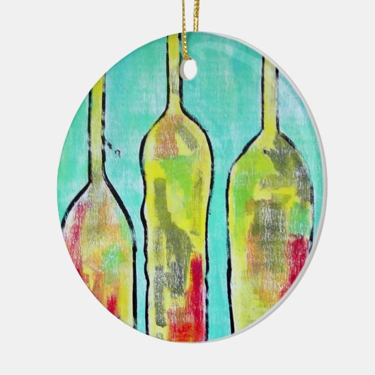 drieoclockrock keramisch ornament (Links)