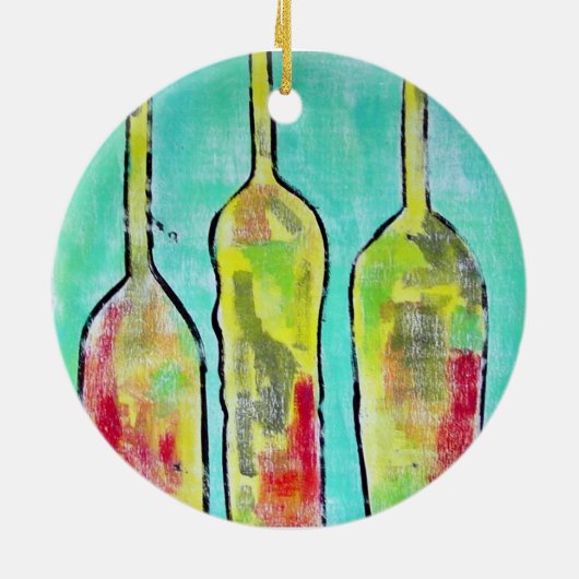 drieoclockrock keramisch ornament (Achterkant)