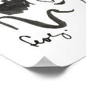 Driepaarden (ca. 1925-1930) Tekening door Leo Gest Poster (Hoek)