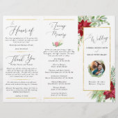 Driepanelenprogramma voor kerstfeestdagen (Voorkant)