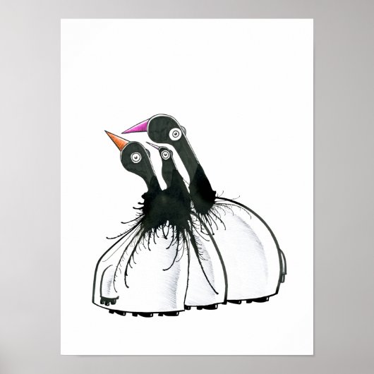 Driepartijenmonsters Poster (Voorkant)