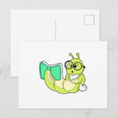 Driepoot met boek briefkaart (Voorkant / Achterkant)