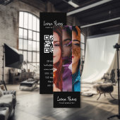 Drieportret QR Code Fotograaf Visitekaartje