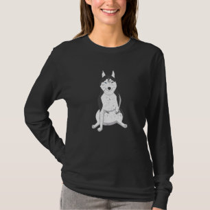 Driepotige krampachtige kraag speciale behoeften t-shirt