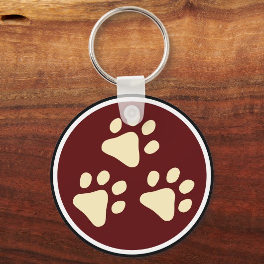 Driepotige Sleutelhanger met 3 pag badge (Voorkant)