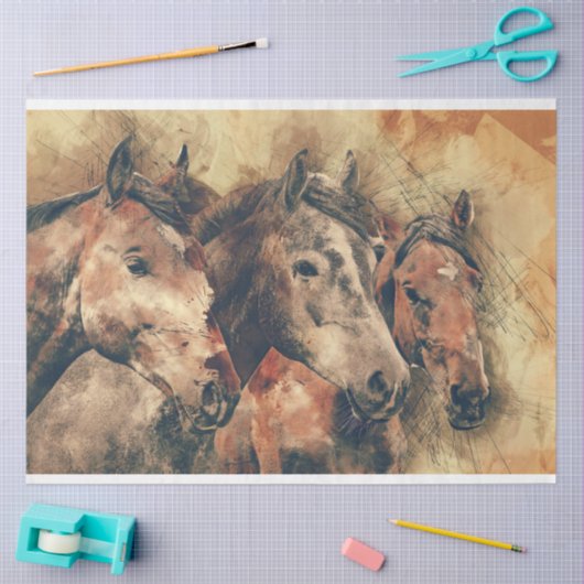 driepuntenpapier tissuepapier (Craft)