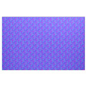 driepuntsdraai, paars blauw stof (Yard (91,4 cm))
