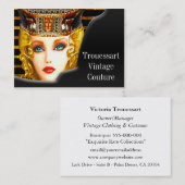  driepuntskunst 3,5 x 2,5 inch visitekaartje (Voorkant / Achterkant)