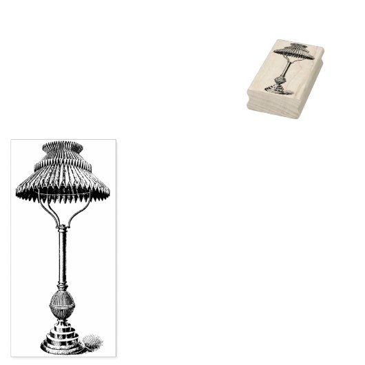  driepuntsstempel voor tafellicht rubberstempel (Gestempeld)