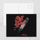Drierridermotocross Briefkaart (Voorkant / Achterkant)