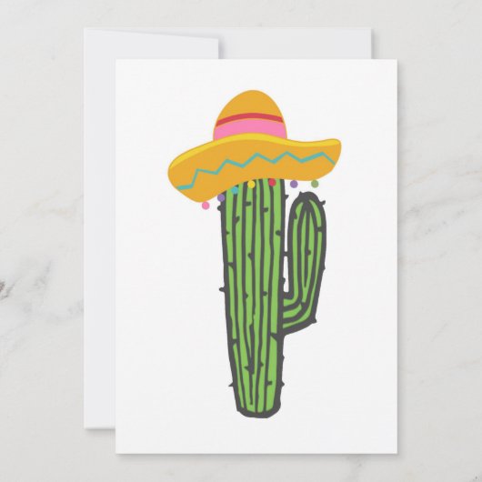 Driesta-uitnodiging | 3e verjaardag Fiesta Kaart (Achterkant)