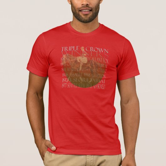 driestukswinnaars t-shirt (Voorkant)