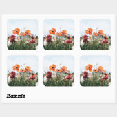 Drietal Bloemen Sticker (Vel)