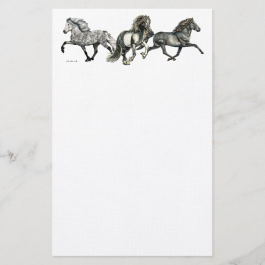 Drietal IJslanders Briefpapier (Voorkant)