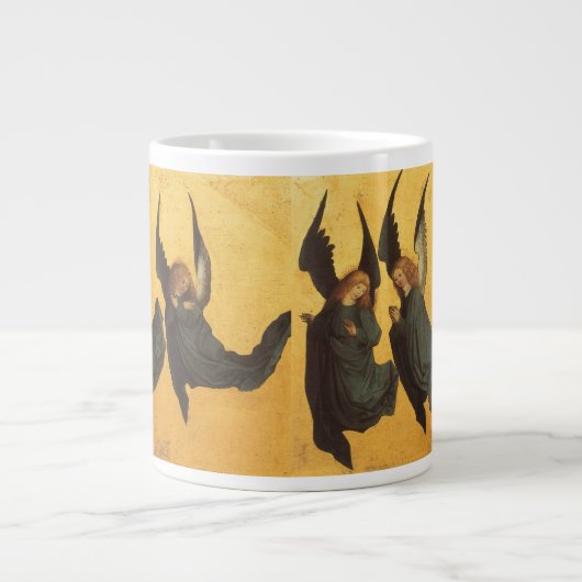 Drietal Renaissance-Engelen door Meester van het H Grote Koffiekop (Voorkant)