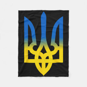 Drietal Ukraïense Volodymyr Zelensky President Van Fleece Deken