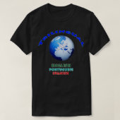 Drietalig Engels Spaans Portugees 2 T-shirt (Design voorkant)