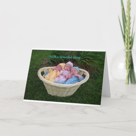 Drietallen Bedankkaart (Voorkant)