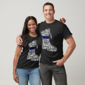 Drieteam Marching Band Word Cloud Art T-Shirt (Unisex)