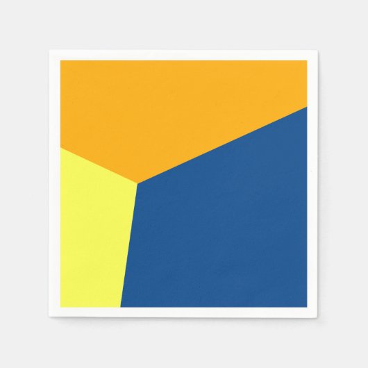 drietonige cocktailservetten | Moderne feeststijl Servet (Voorkant)