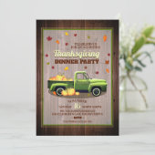  drietraps Thanksgiving land Kaart (Staand voorkant)