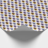 Drievlakviooltjes Cadeaupapier (Hoek)