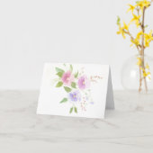 Drievlakviooltjes Kaart (Gele Bloem)