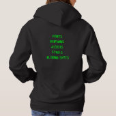Drievoudig Dubbel Vrouwen Basketbal Shirt (Achterkant)