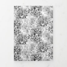 Drievoudig Fold-programma met letters