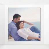 Drievoudig Fold-programma met letters Drieluik Programma (Binnenkant midden)