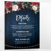 Drievoudig huwelijk van de Rode marine van Burgund Drieluik Aankondiging (Binnenzijde eerst)