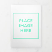 Drievoudig Letter Fold Announge Drieluik Aankondiging (Cover)