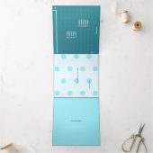 Drievoudig Letter Fold Announge Drieluik Aankondiging (Binnen)