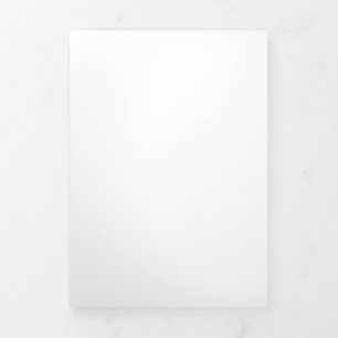 Drievoudig Letter Fold Card Drieluik Kaart