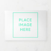 Drievoudig Letter Fold Card Drieluik Kaart (Cover)