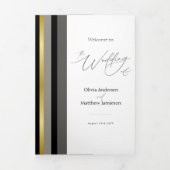 Drievoudig Letter Fold Card Drieluik Kaart (Cover)