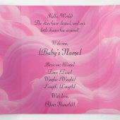 Drievoudig letterlijk Vold Uitnodiging (Binnenkant midden)