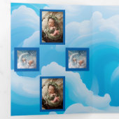 Drievoudig letterlijk Vold Uitnodiging (Binnenzijde eerst)