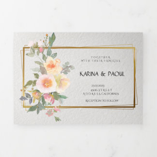 Drievoudig letterlijk Vold Uitnodiging