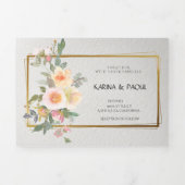 Drievoudig letterlijk Vold Uitnodiging (Cover)