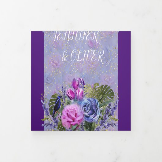 Drievoudig letterlijk Vold Uitnodiging (Cover)