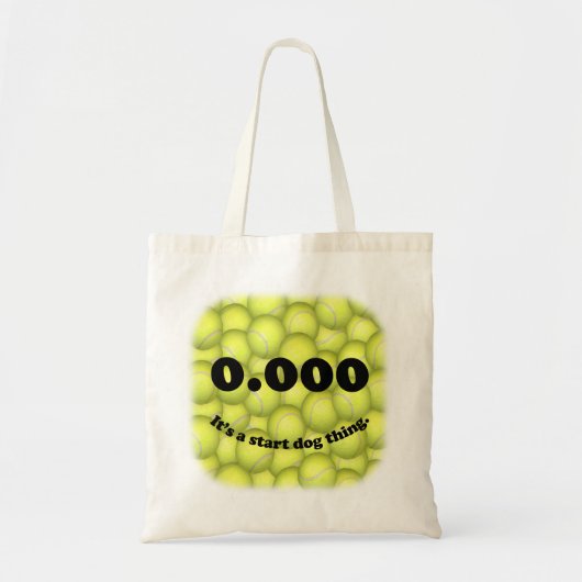 Drievoudig nul, 0.000, Flyball Budget Tas (Voorkant)