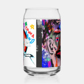 Drievoudig ontwerp blikvorm glas (Rechts)