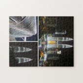 drievoudig petronaaltje legpuzzel (Horizontaal)