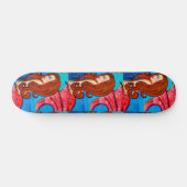 drievoudig roodborstskateboard skateboard (Horizontaal)