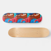 drievoudig roodborstskateboard skateboard (Horizontaal)