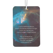 Drievoudige Bescherming Mantra Auto Luchtverfrisse Luchtverfrisser (Achterkant)