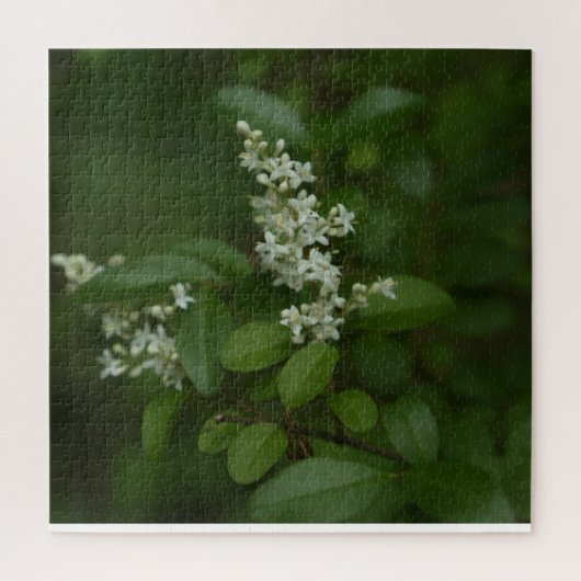 Drievoudige bloemenfoto legpuzzel (Verticaal)