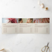 Drievoudige brochure met papieruitrijpingen voor S Drieluik Kaart (Binnen)