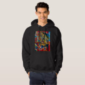 DRIEVOUDIGE CANDY FLIPPED HOODIE (Voorkant volledig)